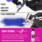 U.S. Art Supply Opaque Hot Pink Acrylic Special Effects Airbrush Paint - 8oz Ready to Spray Air Brush Paint for Nails, Models, Fabric - Water-Based Air Brush Painting